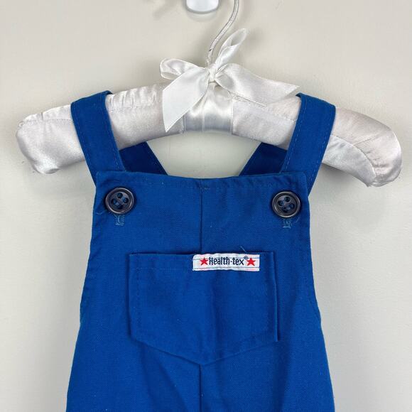 Vintage Healthtex Blue Overalls 12 Months USA - Picture 2 of 7